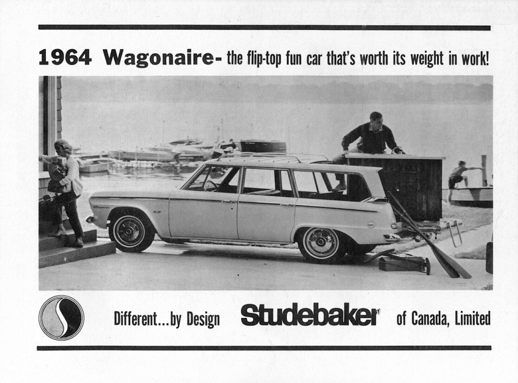 1964 Studebaker Auto Advertising